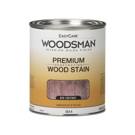 Gourmetgalley 1 qt. Woodsman Oil Base Interior Stain, Red Chestnut GO3853516